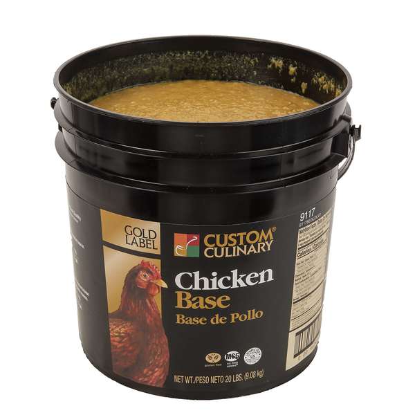 Gold Label Gold Label No MSG Added Chicken Paste 20lbs Tub 91176EGLD